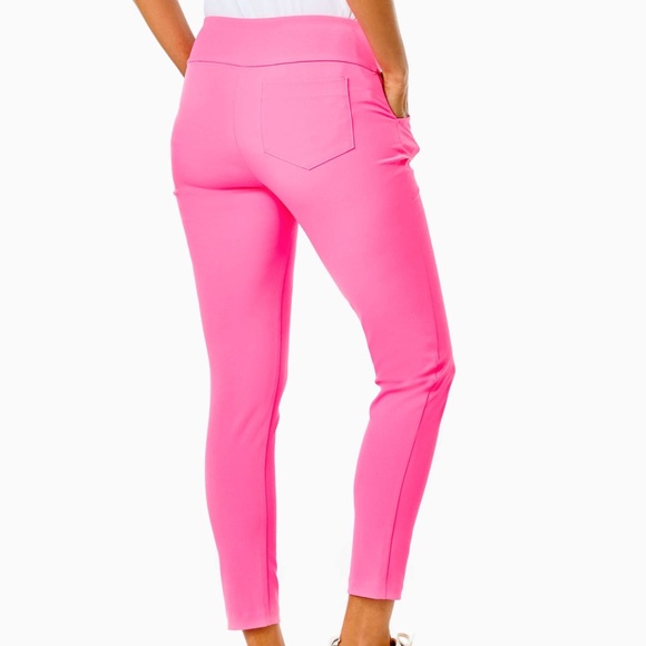 Vibrant Pink Skinny Pants - Picture 2 of 3